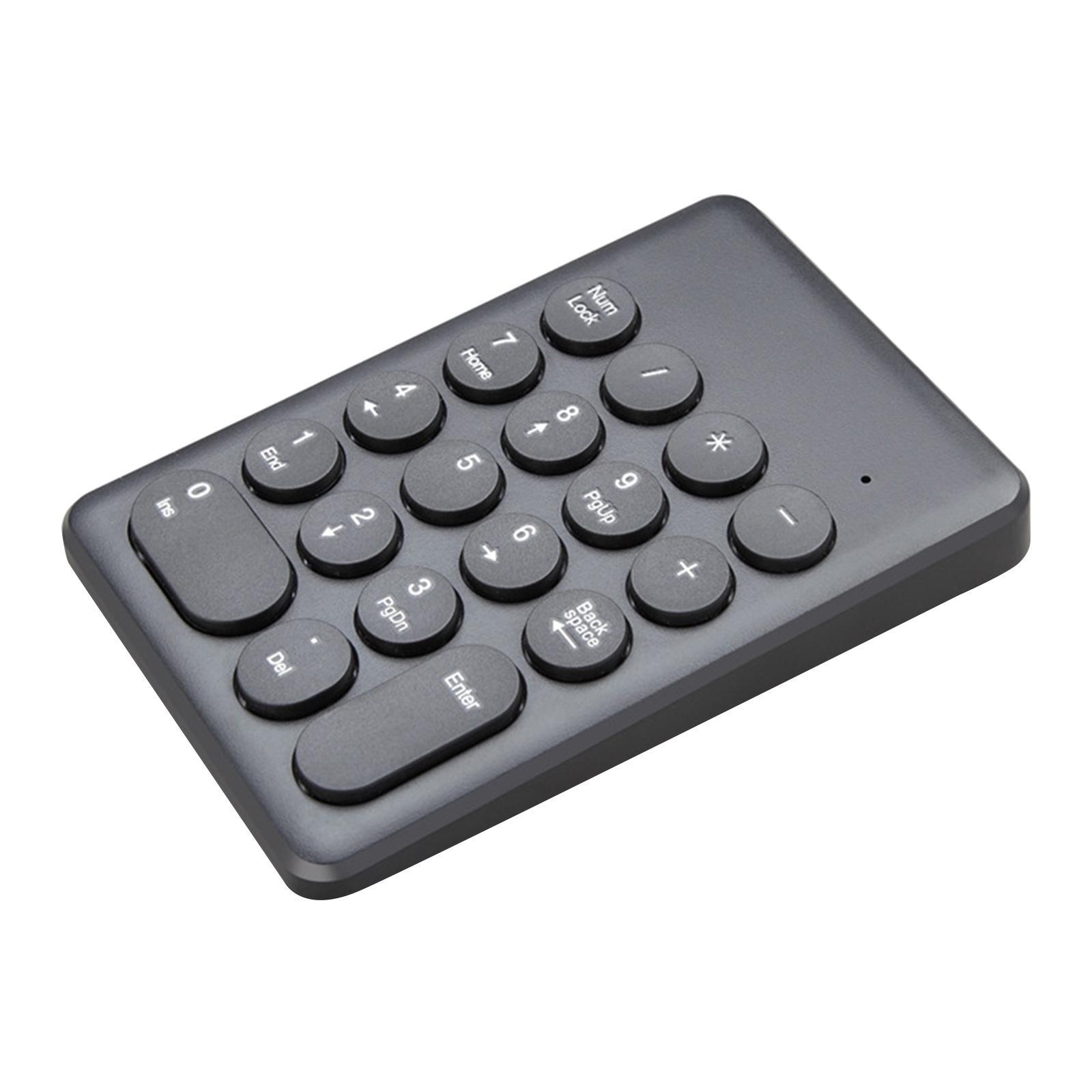 Portable 18 Keys 2.4G Wireless Numeric Keypad Number Numpad for PC