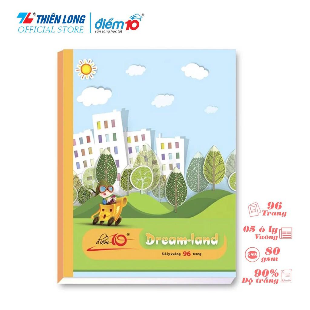 Tập học sinh Thiên Long NB-074 hình ngẫu nhiên- 96 trang - 5 ôly vuông