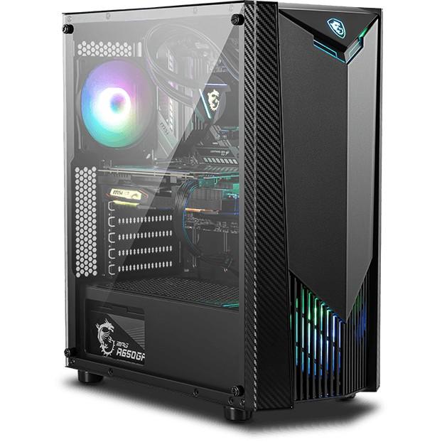 Vỏ Case MSI Shield 110R - ATX - Sẵn 2 Fan ARGB- Hàng Chính Hãng