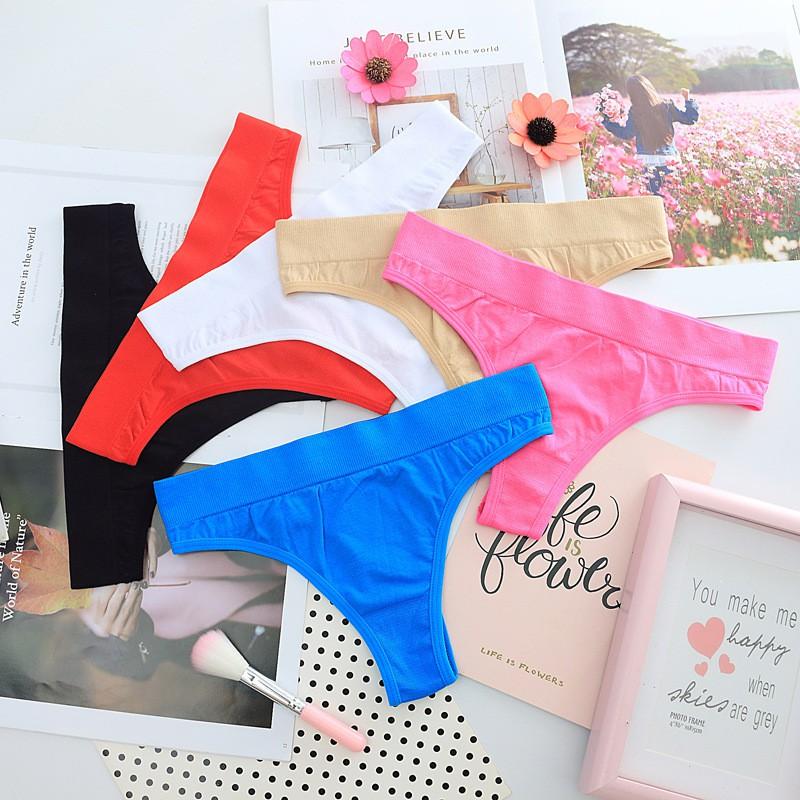 Combo 3 Chiếc Quần Lọt Khe Nữ Cao Cấp Cực Sexy - Màu ngẫu nhiên - Underwear - Mẫu Mới DNL010