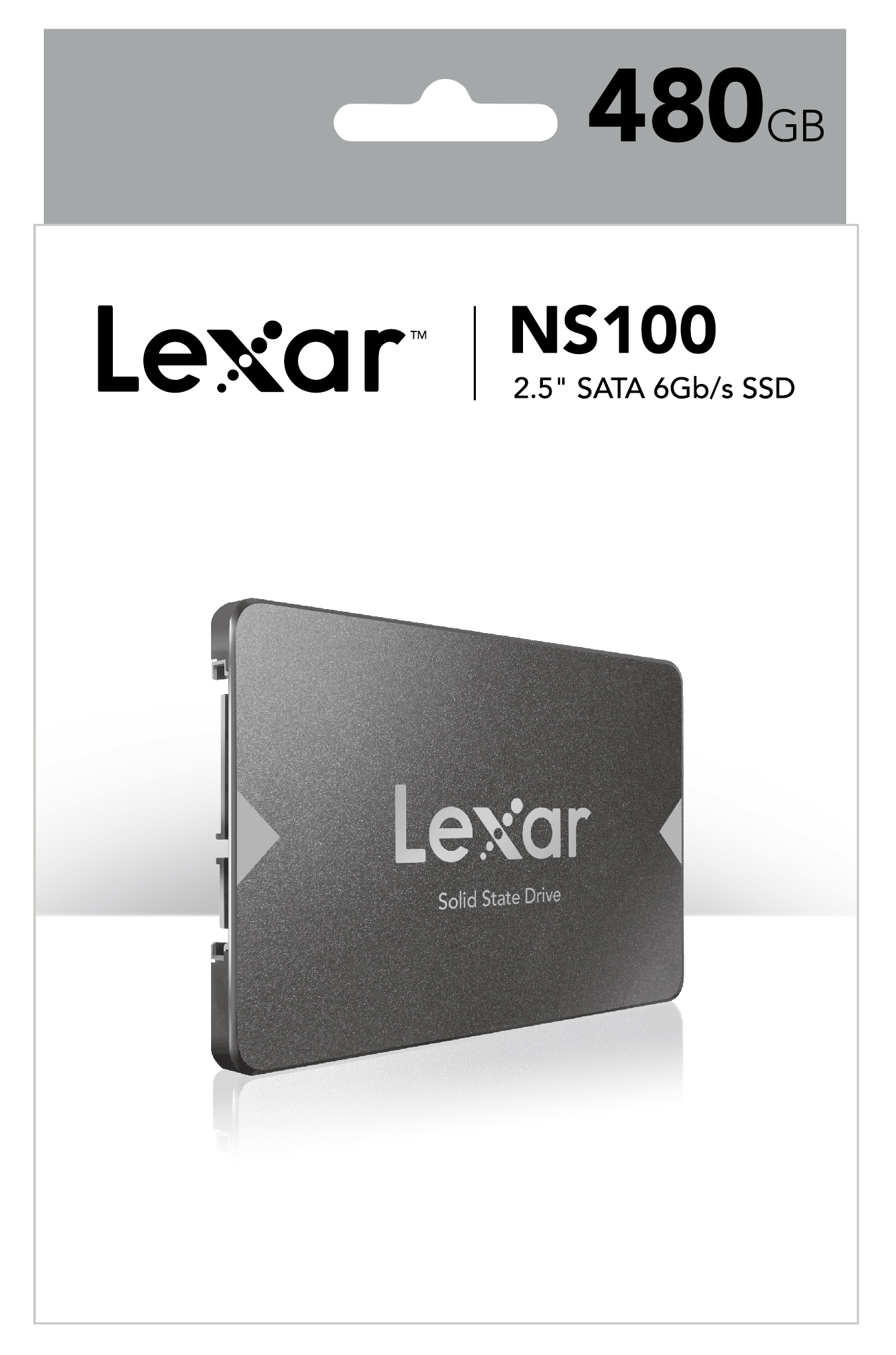 Ổ cứng SSD 480GB Lexar NS100 2.5-Inch SATA III_Hàng chính hãng