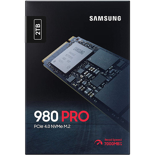 Ổ Cứng gắn trong SSD Samsung 980 Pro 2TB M2 PCIe 4.0 - Hàng Nhập Khẩu