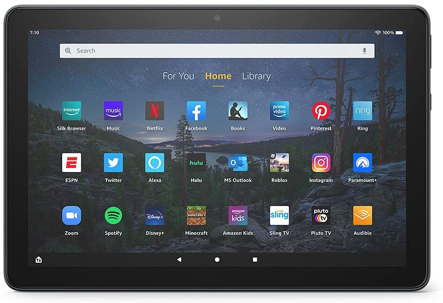 Máy tính bảng Fire HD10 2021 - 11th - (All New Fire HD10 - 2021) - Ram 3/4GB, bộ nhớ 32GB, màn hình 1080 FullHD