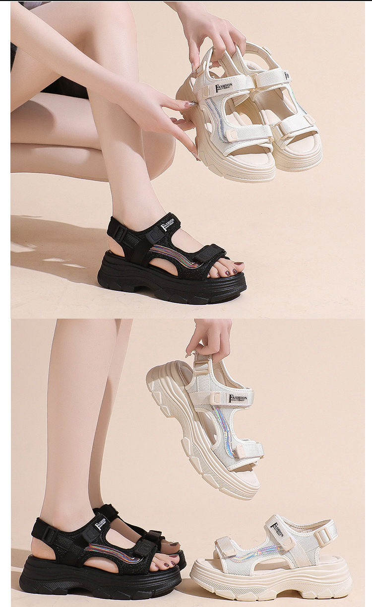 Giày Sandal nữ kiểu dáng mới chống trơn, trượt – GSDN04