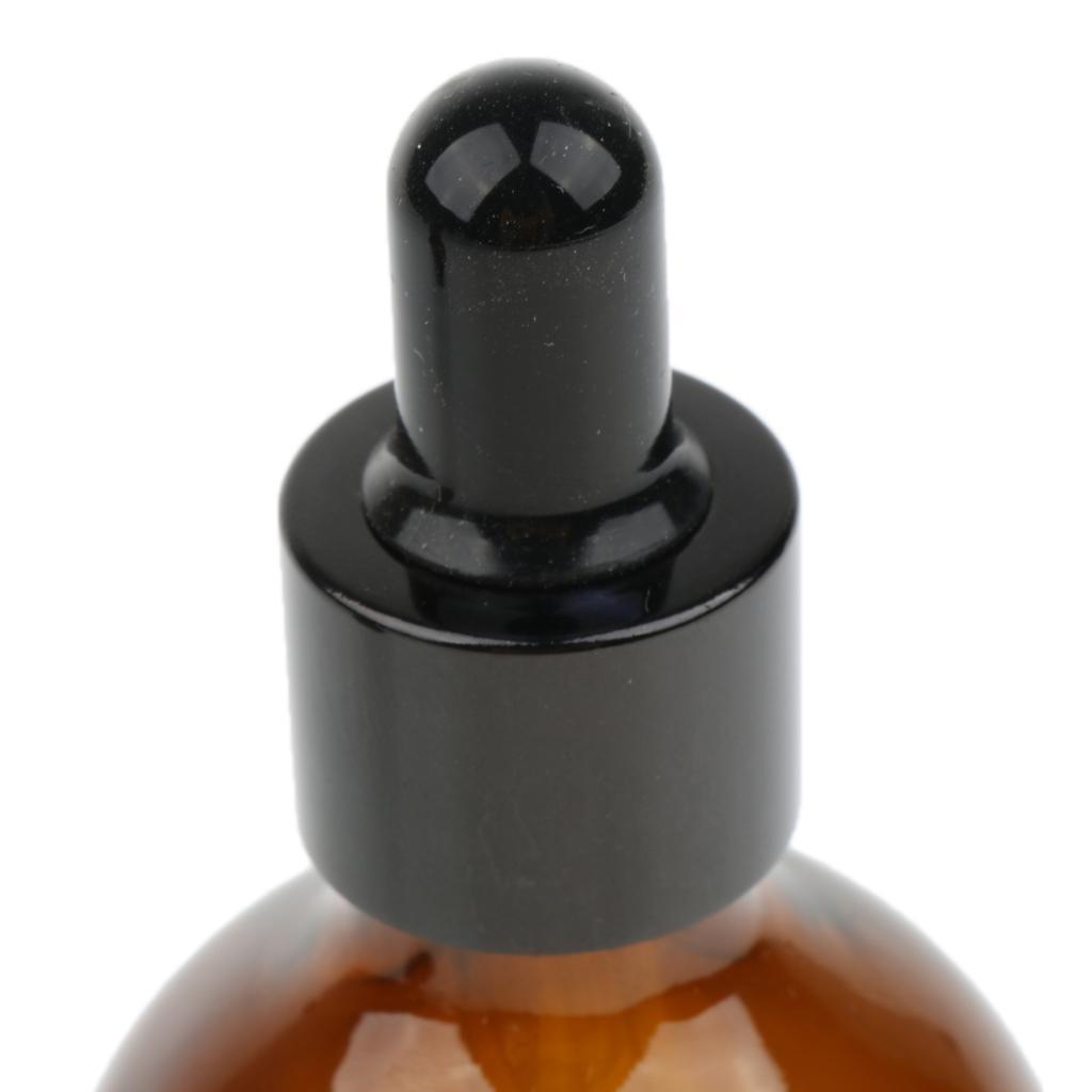 4x Glass Pipette Dropper Bottles for Essential Oils Liquid Reagent 50/100ml