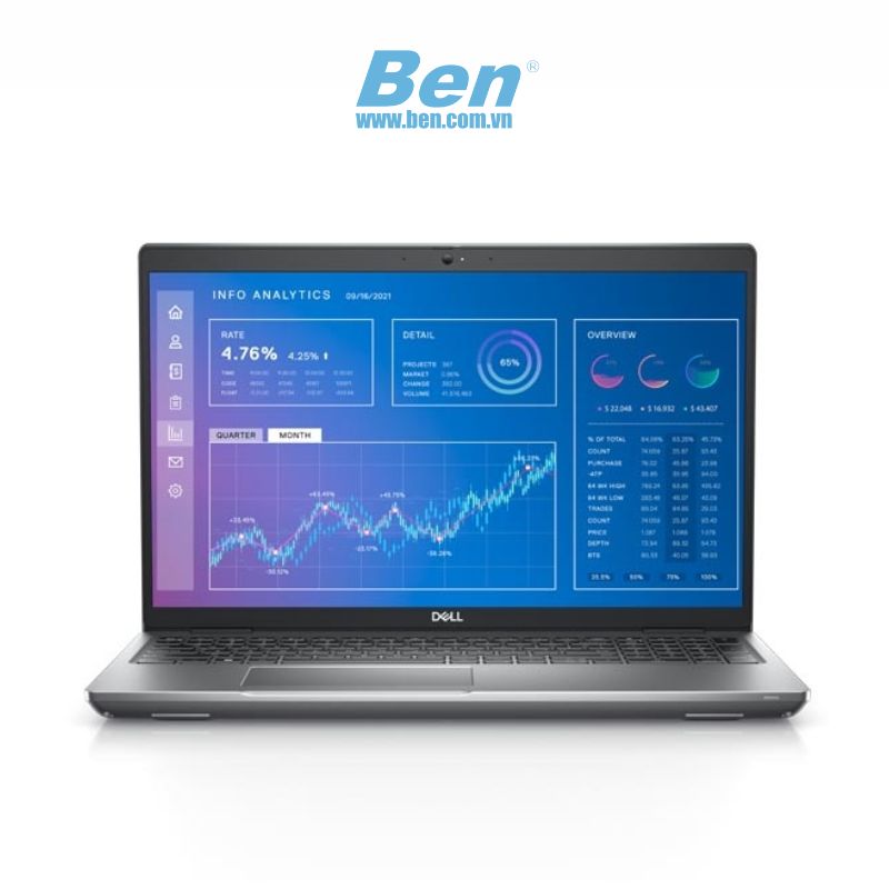 Hình ảnh Máy tính Laptop Dell Mobile Precision Workstation 3571 CTO/ Intel Core i7-12800H/ RAM 32GB/ 1TB SSD/ NVIDIA T600 4GB/ 15.6 inch FHD/ No OS/ 3Yrs - hàng chính hãng