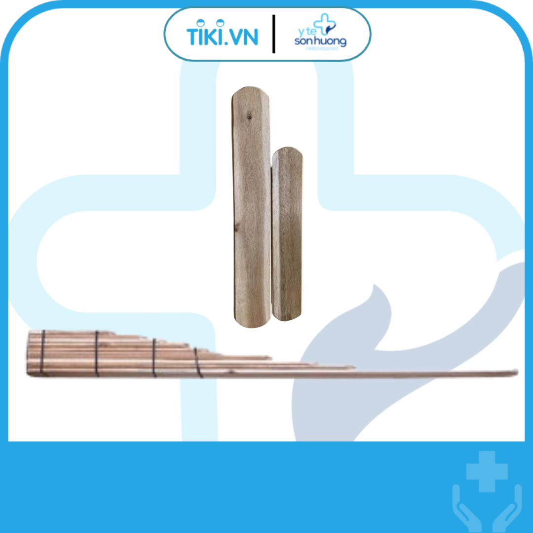 Bộ nẹp gỗ sơ cấp cứu gồm 10 thanh