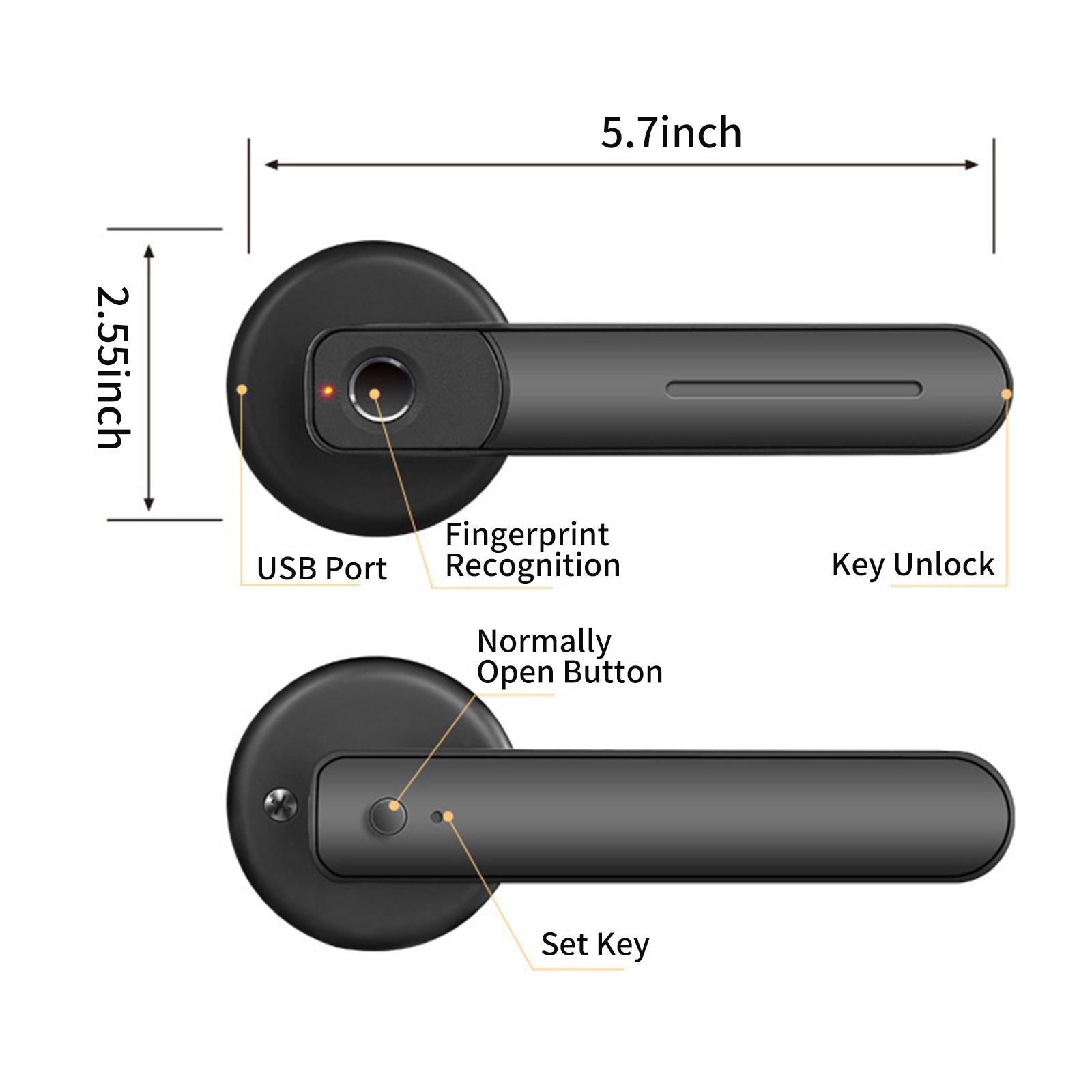 Khóa Cửa Thông Minh Vân Tay F130