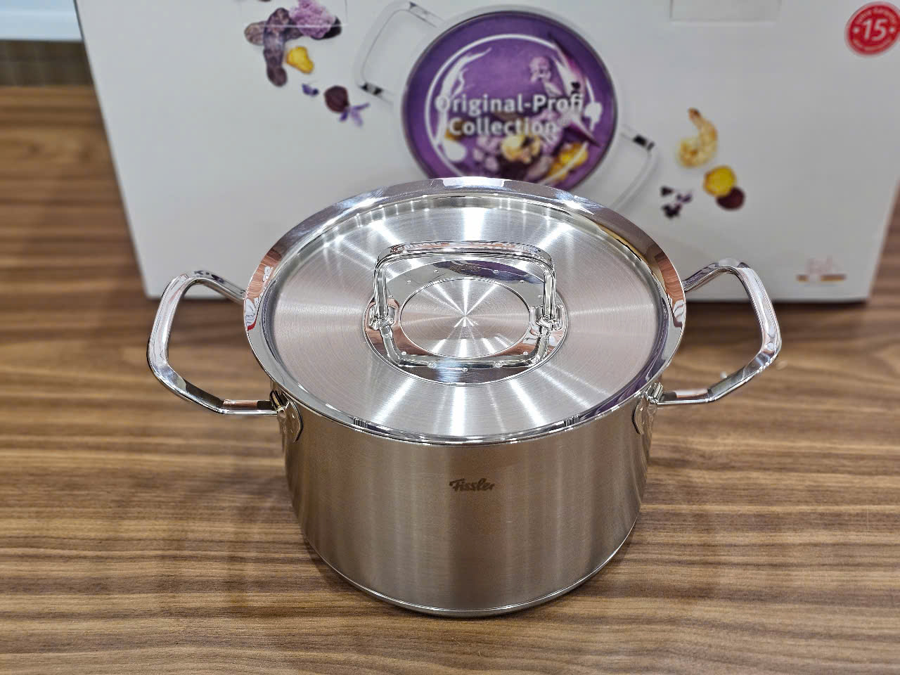 BỘ NỒI FISSLER PROFI SET 3 NẮP INOX Hàng chính hãng