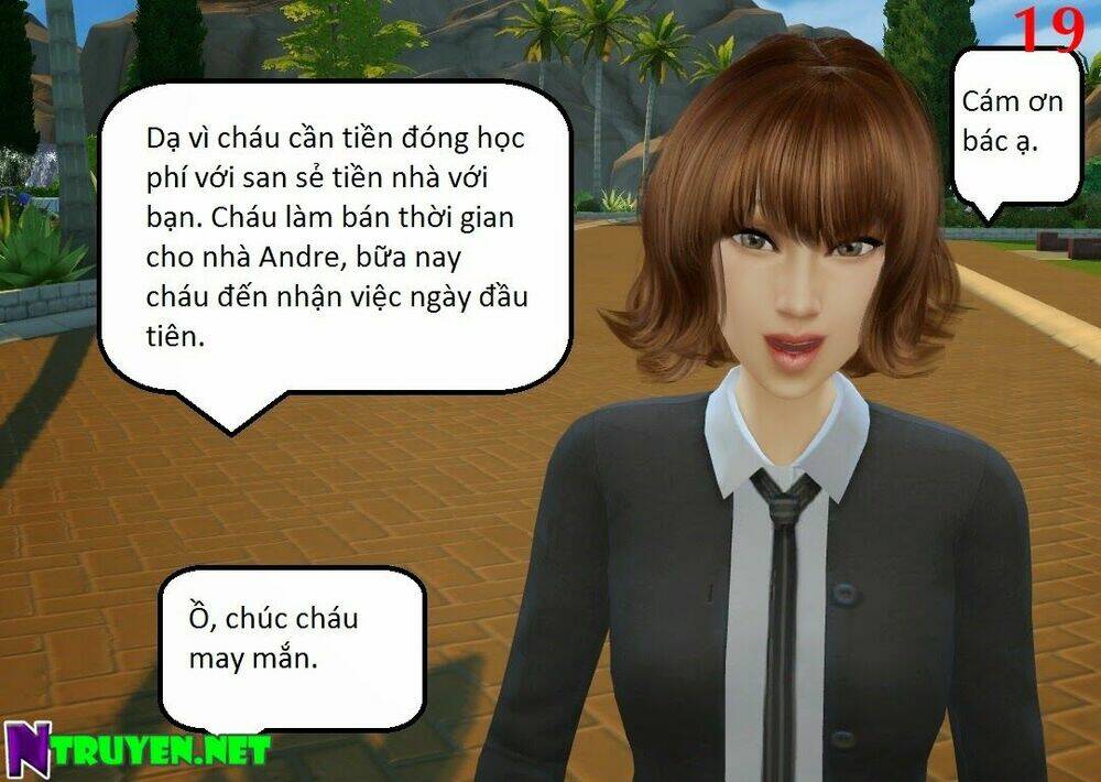 mysterious girl - truyện sims chapter 2 17