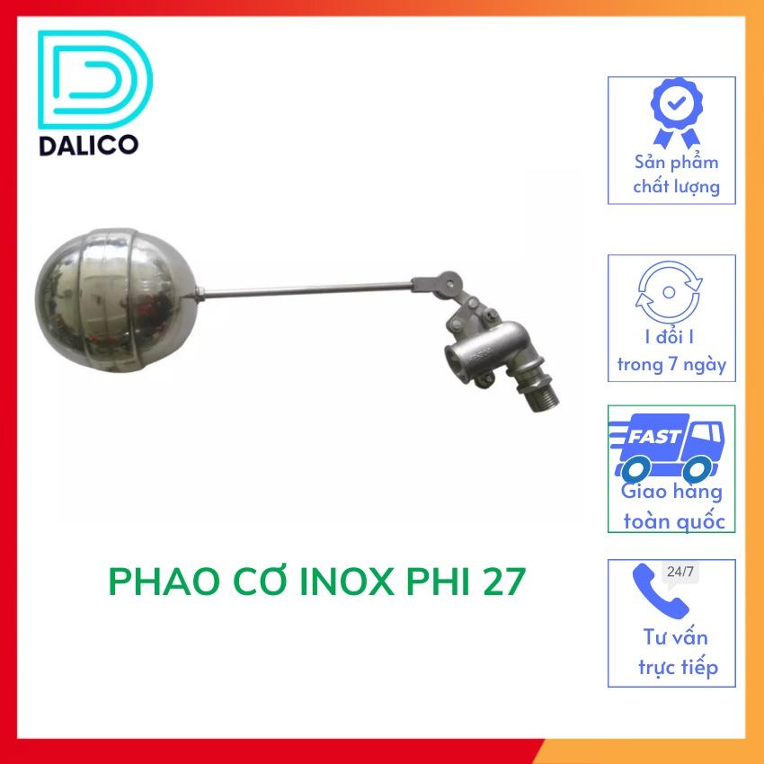 Phao cơ inox bồn nước gia đình 27mm