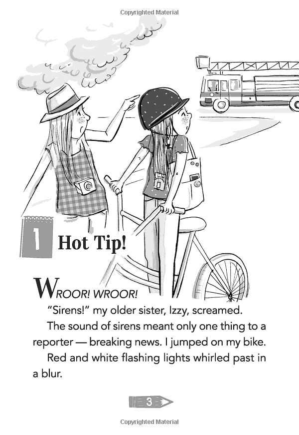 Sách ngoại văn: HILDE CRACKS THE CASE #3: FIRE! FIRE!