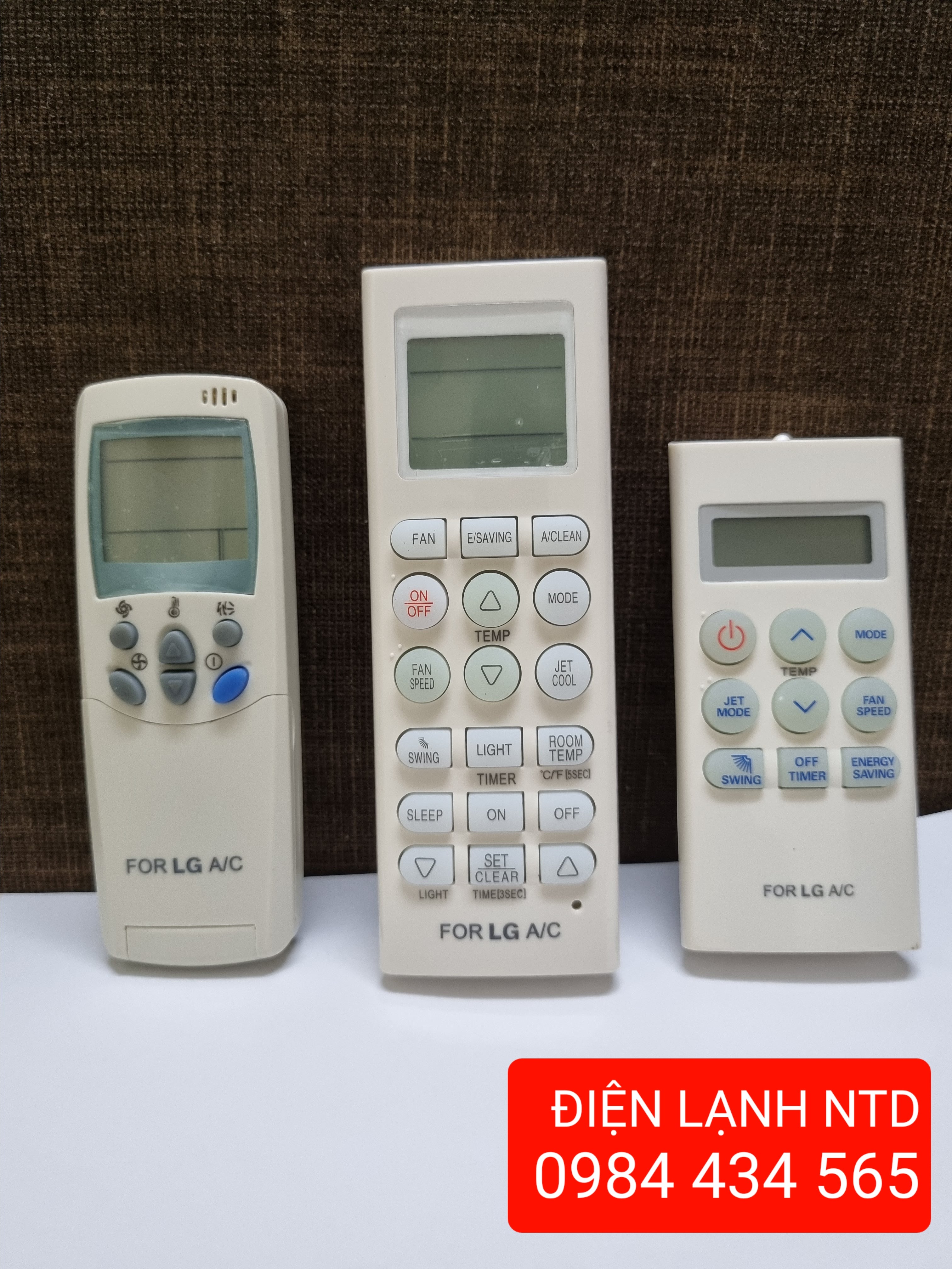 Điều khiển cho điều hòa LG inverter