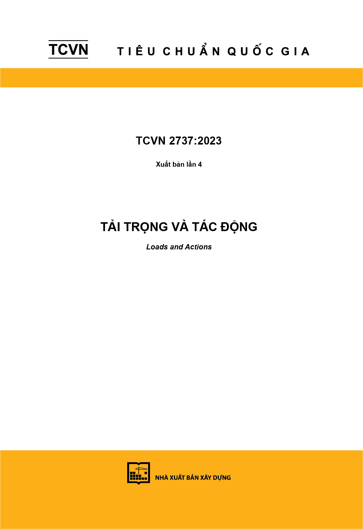 TCVN 2737:2023: Tải Trọng Và Tác Động
