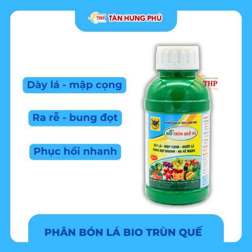 Phân Bón Lá Sinh Học Bio Trùn Quế 02 500ml