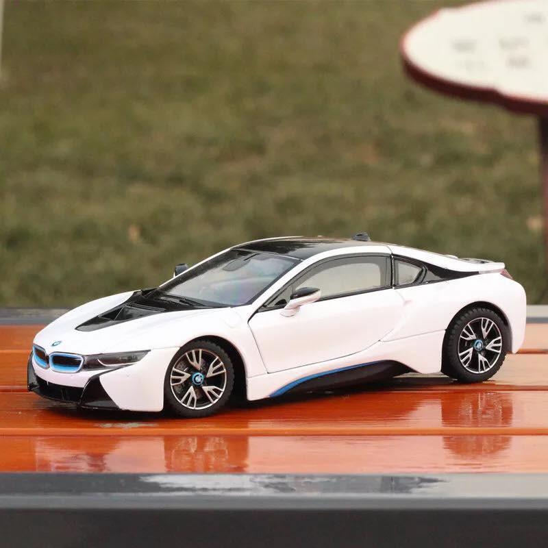 MÔ HÌNH Ô TÔ KIM LOẠI BMW I8 Alloy 1/24