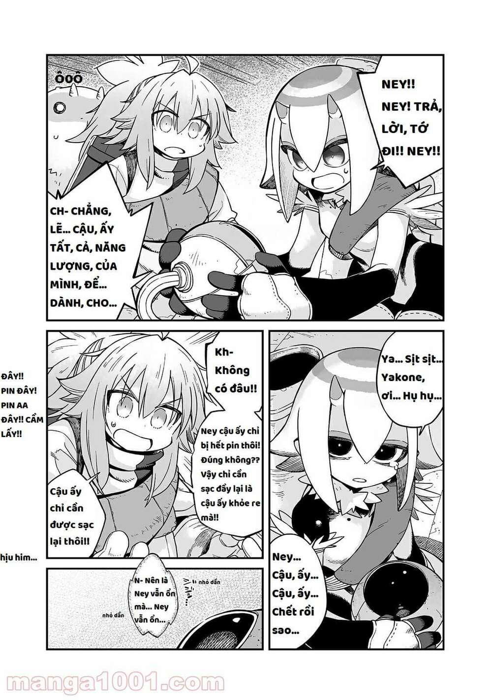 ngay cả khi hậu tận thế, thật hạnh phúc vẫn còn được sống... chapter 20.2 4