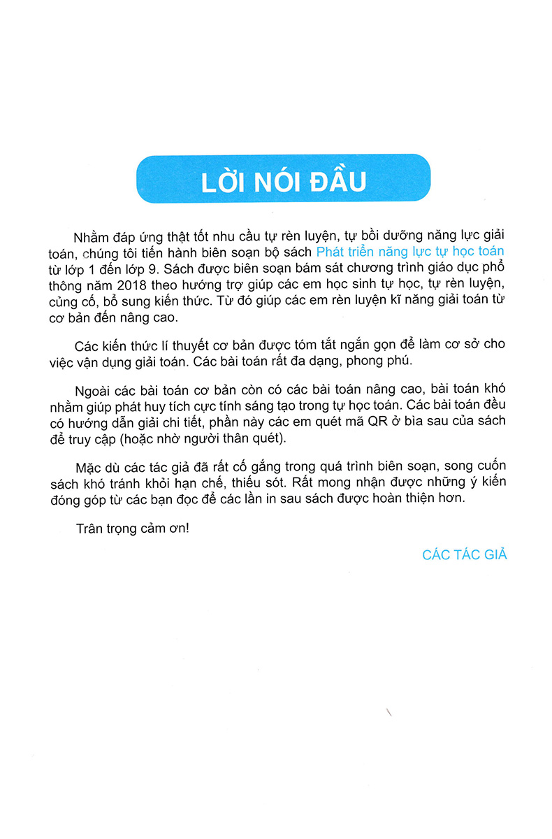 ND - Phát Triển Năng Lực Tự Học Toán 4