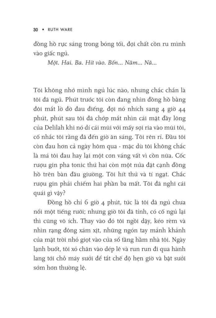 Sách Cô Gái Trong Cabin Số 10