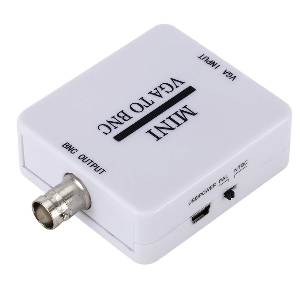 Hộp Chuyển Đổi Video Mini VGA Sang BNC Cho Màn Hình HDTV
