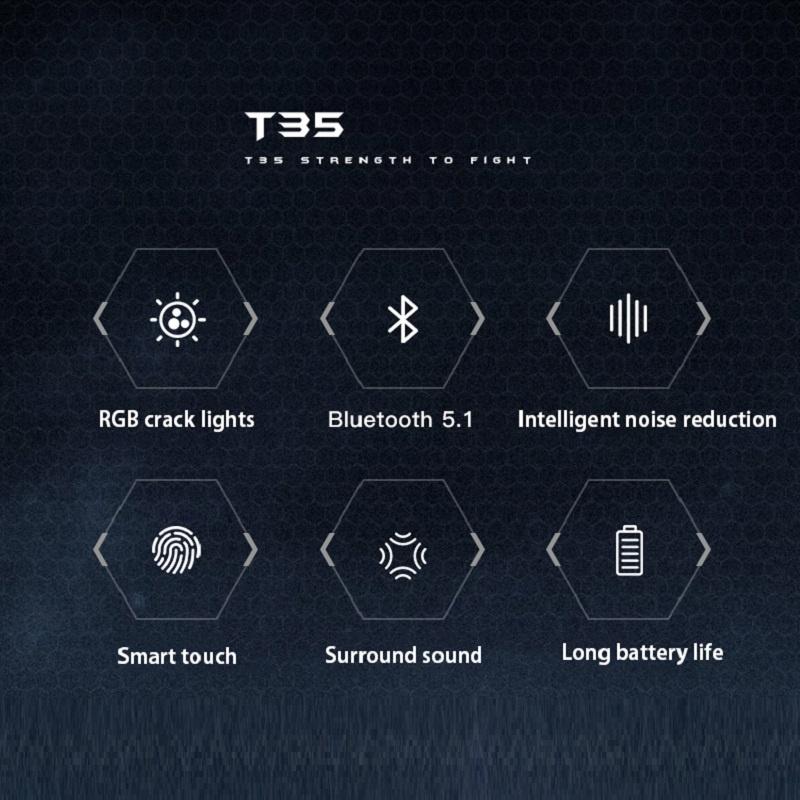 Tai nghe bluetooth không dây chống ồn blutooth chơi game tại nghe bluetooth không dây có mic thể thao mini android tws pro ONIKUMA