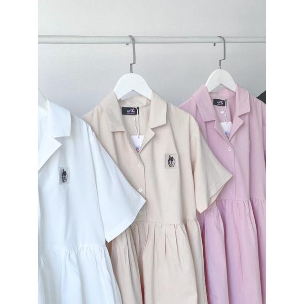 UPZ Đầm Babydoll Logo Hình