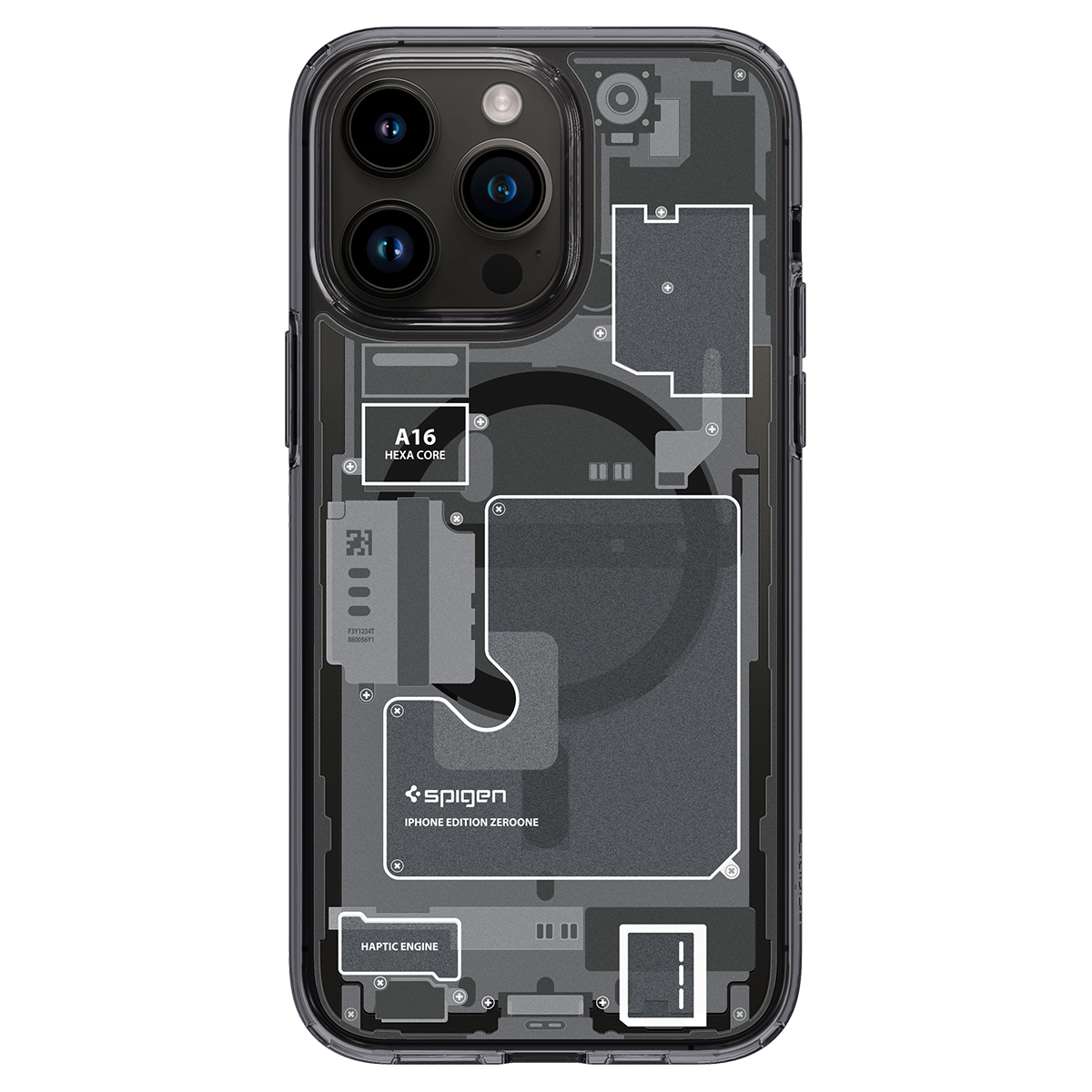 Ốp Lưng  Dành Cho Iphone 14 Promax/ 14 Pro SPIGEN ULTRA HYBRID ZERO ONE MAGFIT_ Hàng Chính Hãng