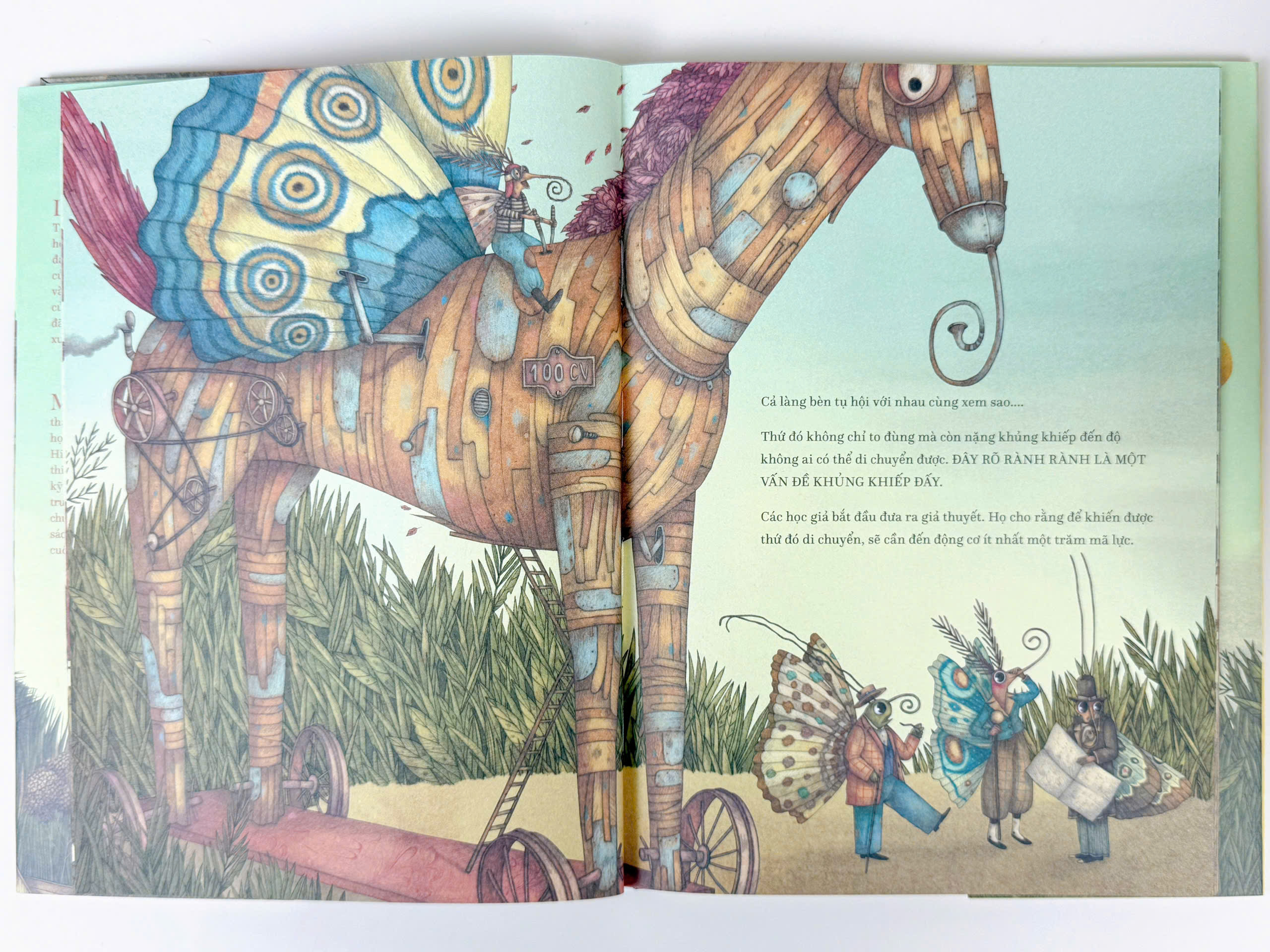 Sách - To như trái núi, nhẹ tựa lông hồng (tranh truyện ngụ ngôn hiện đại) - Crabit KidBooks