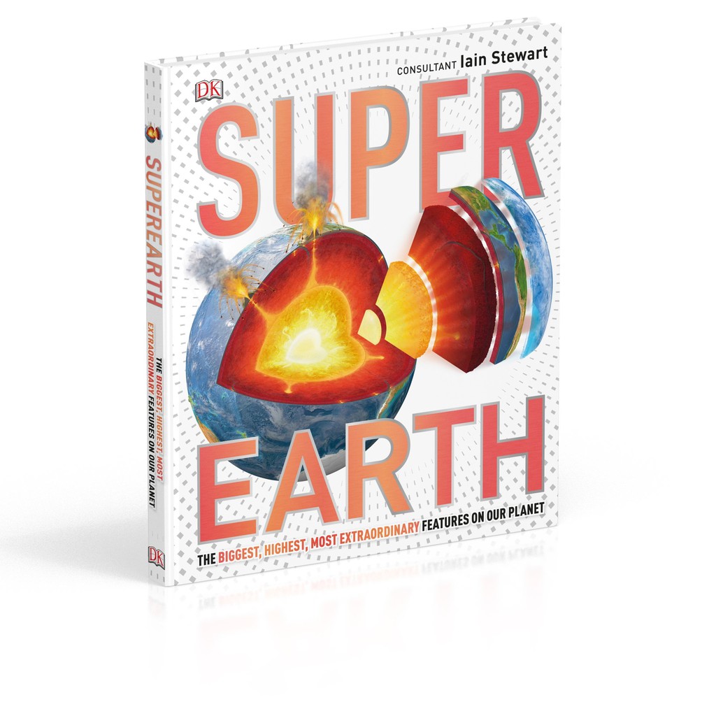 Sách Bản Quyền - Super Earth - Kho Tàng Hình Ảnh Đồ Sộ Về Thế giới Xanh Của Chúng Ta - Á Châu Books, Bìa Cứng, In Màu