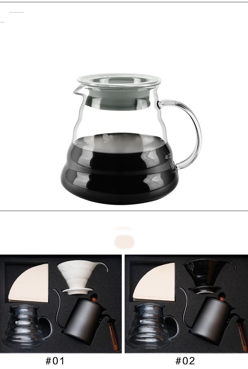 Bộ pha cà phê Drip V60 hộp quà tặng - Bộ pha cà phê Drip V60