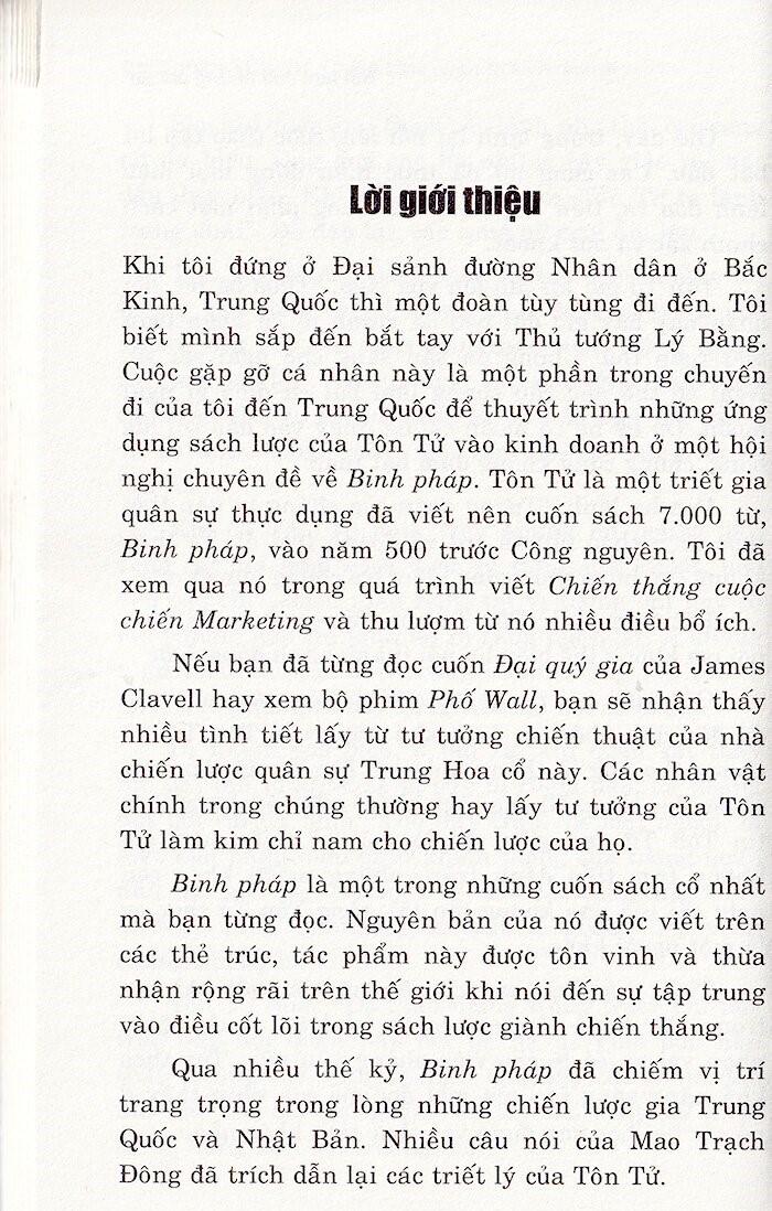 Tôn Tử Binh Pháp - Chiến Lược Quản Trị Kinh Doanh