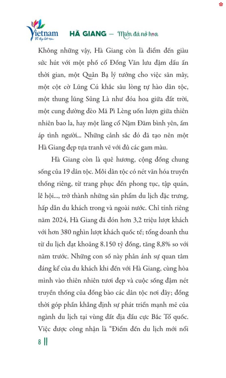 Hà Giang miền đá nở hoa - bản in 2025