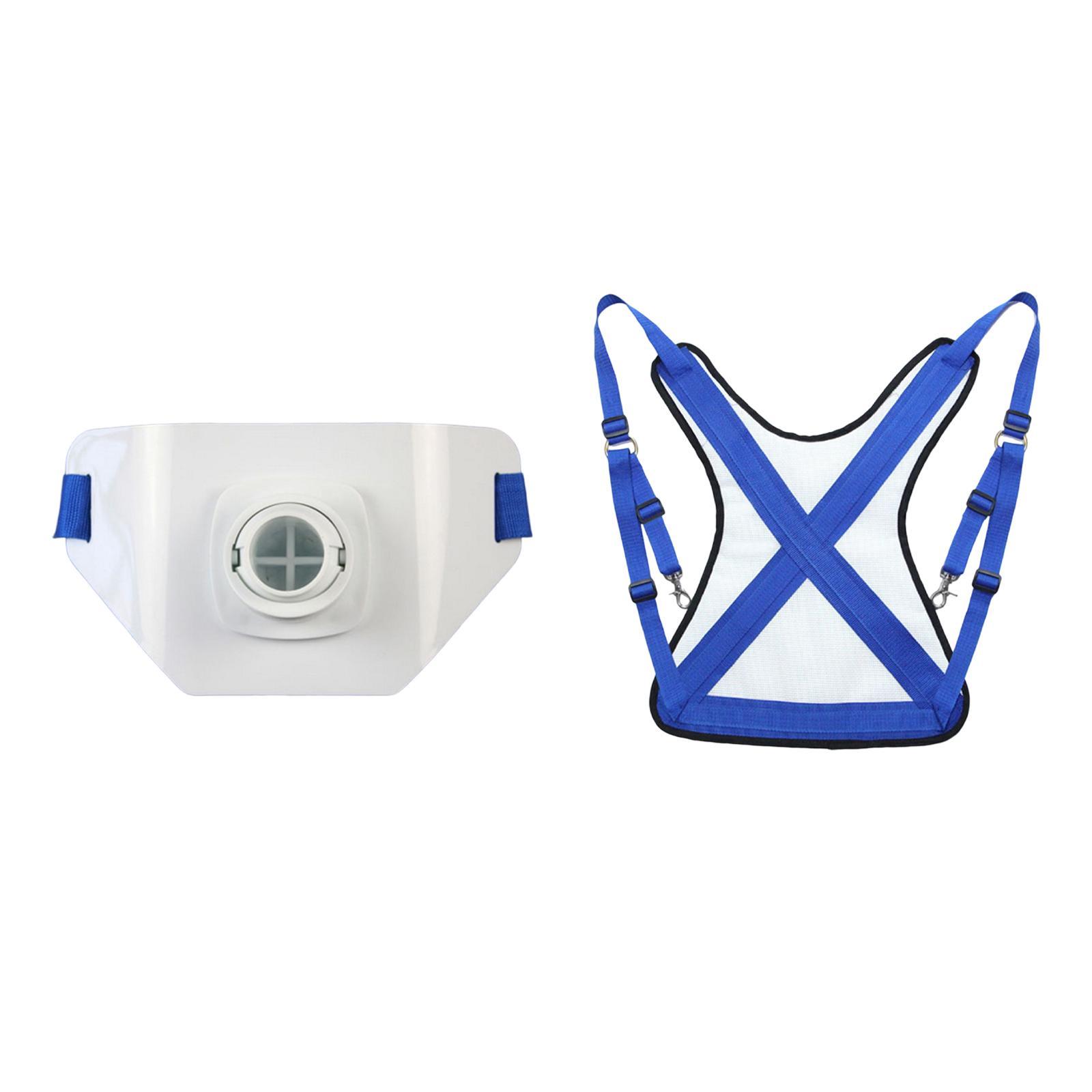 Rod Holder Waist Belt Shoulder Back Harness Gimbal Fishing Vest for Fishing