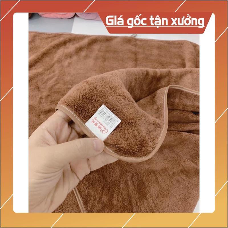 Hàng Loại 1 Siêu Đẹp - Khăn Tắm Lông Cừu Hàn Quốc Cao Cấp 70x140cm Chất Bông Siêu Mềm Mịn Thấm Nước Cực Nhanh