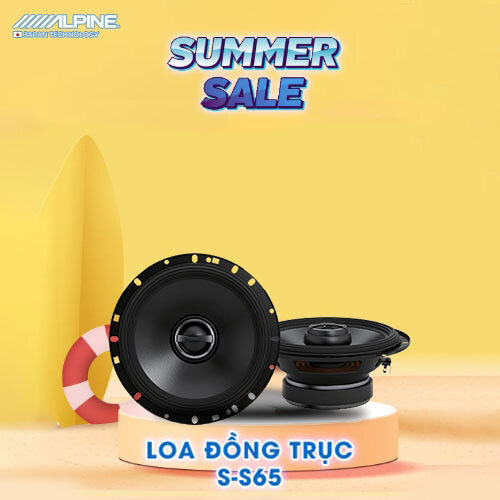 Combo Summer Sale Loa Xe Hơi Alpine S-Series và Loa Sub Gầm Ghế PWE-S800