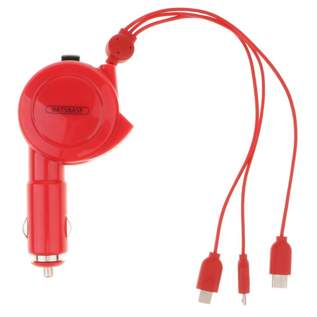 3 in 1 USB Charger Adapter for 5 6 7 8 X S8 S9
