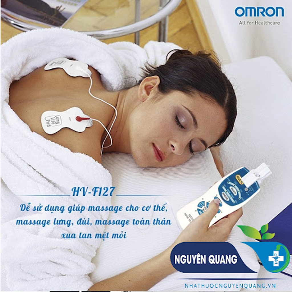 Máy Massage Xung Điện Omron HV-F127 | Xua Tan Đau Nhức Vùng Cơ Thể