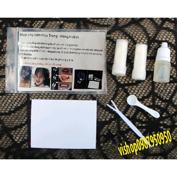 Keo dính răng nanh giả