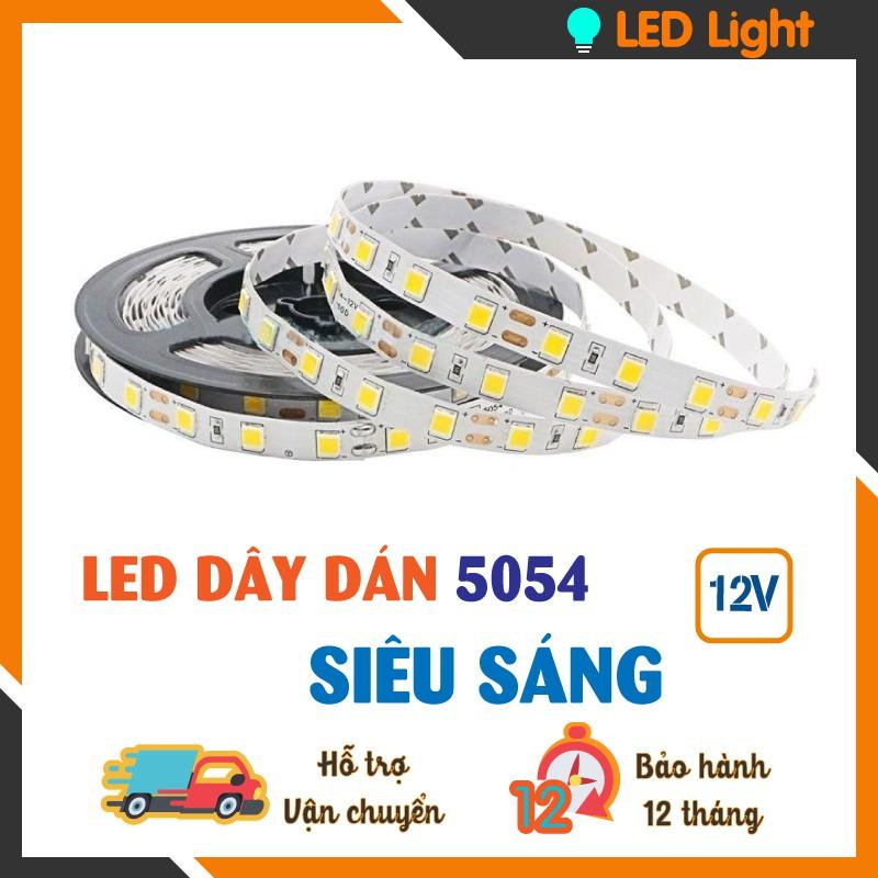 LED DÂY DÁN 5054 SIÊU SÁNG - KHÔNG BỌC - CUỘN 5 MÉT