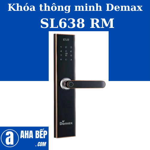 Khóa Thông Minh Demax SL638 RM. Hàng Chính Hãng