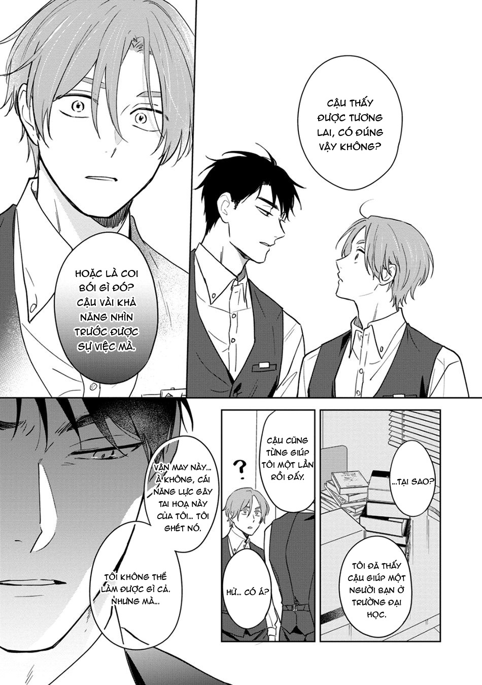 thấy được tương lai lại không tránh được thiên tai chapter 1 37