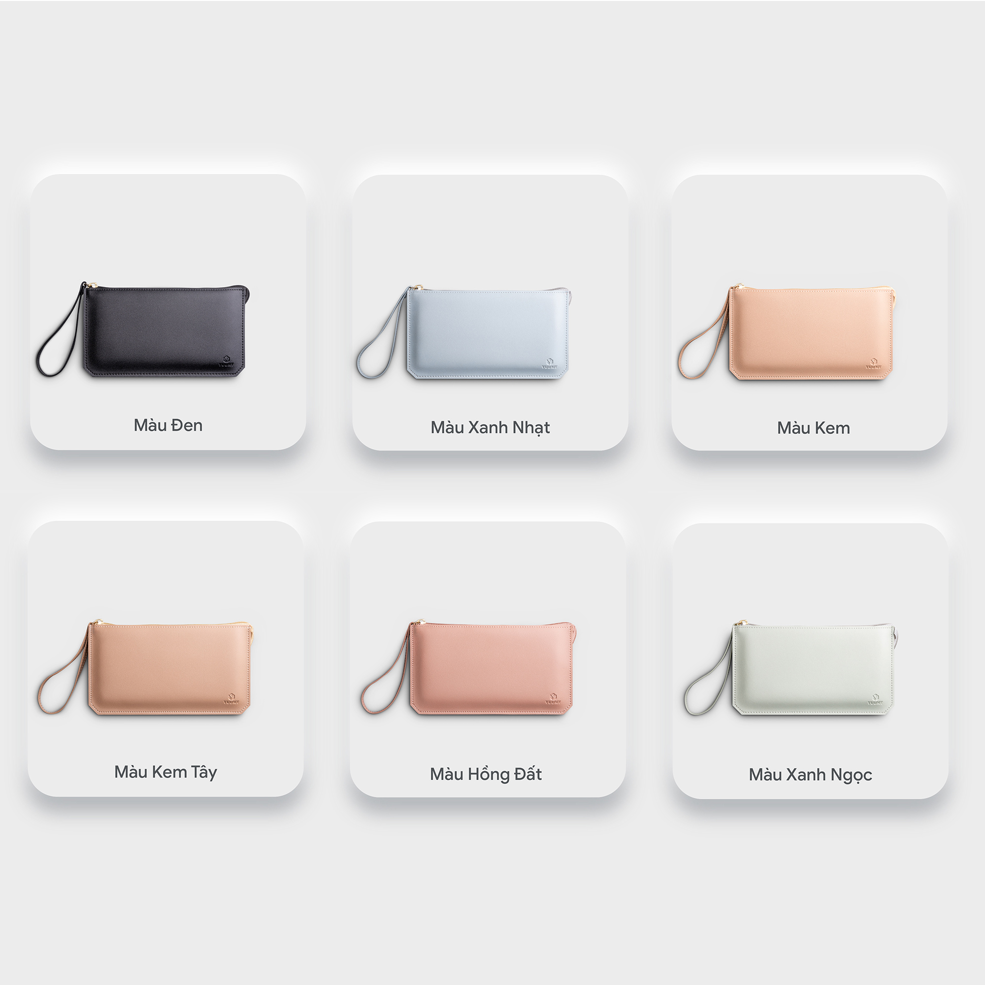 Ví Yuumy ( Thời trang nữ kiểu cầm tay dáng dài - Ví da Seasand YV68 )