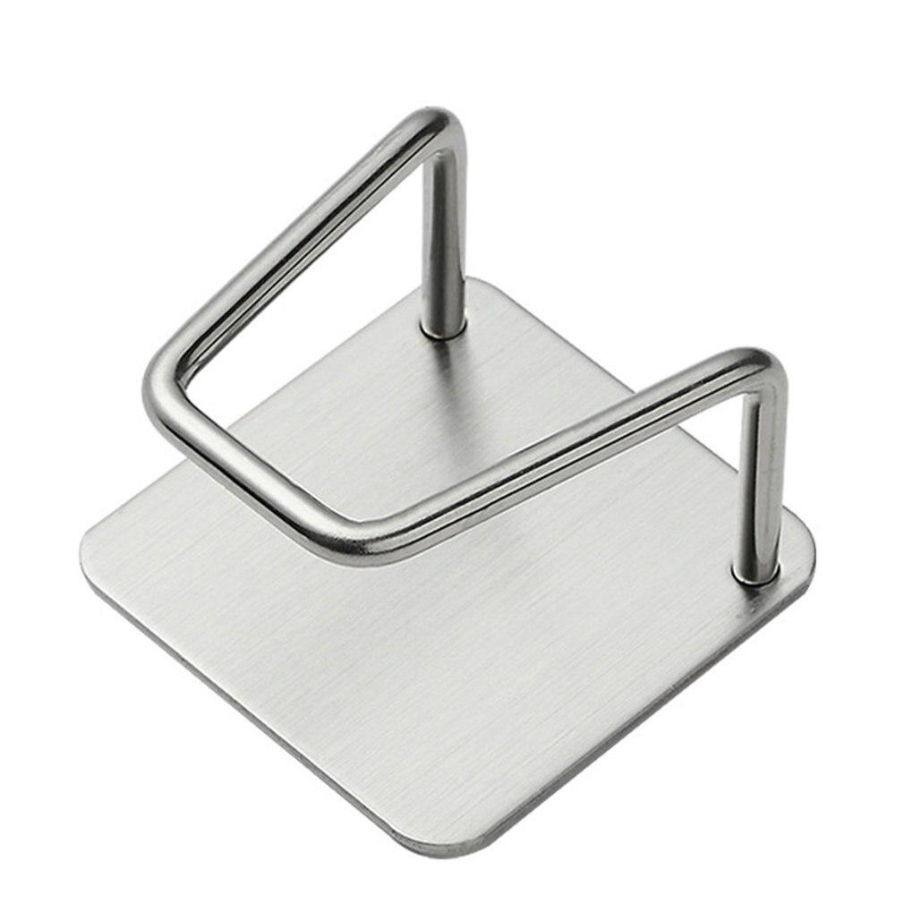 Kitchen Stainless Steel Sponges Holder Self Adhesive Sink Sponges Drain Drying Rack Kitchen Sink Accessories storage Organizer