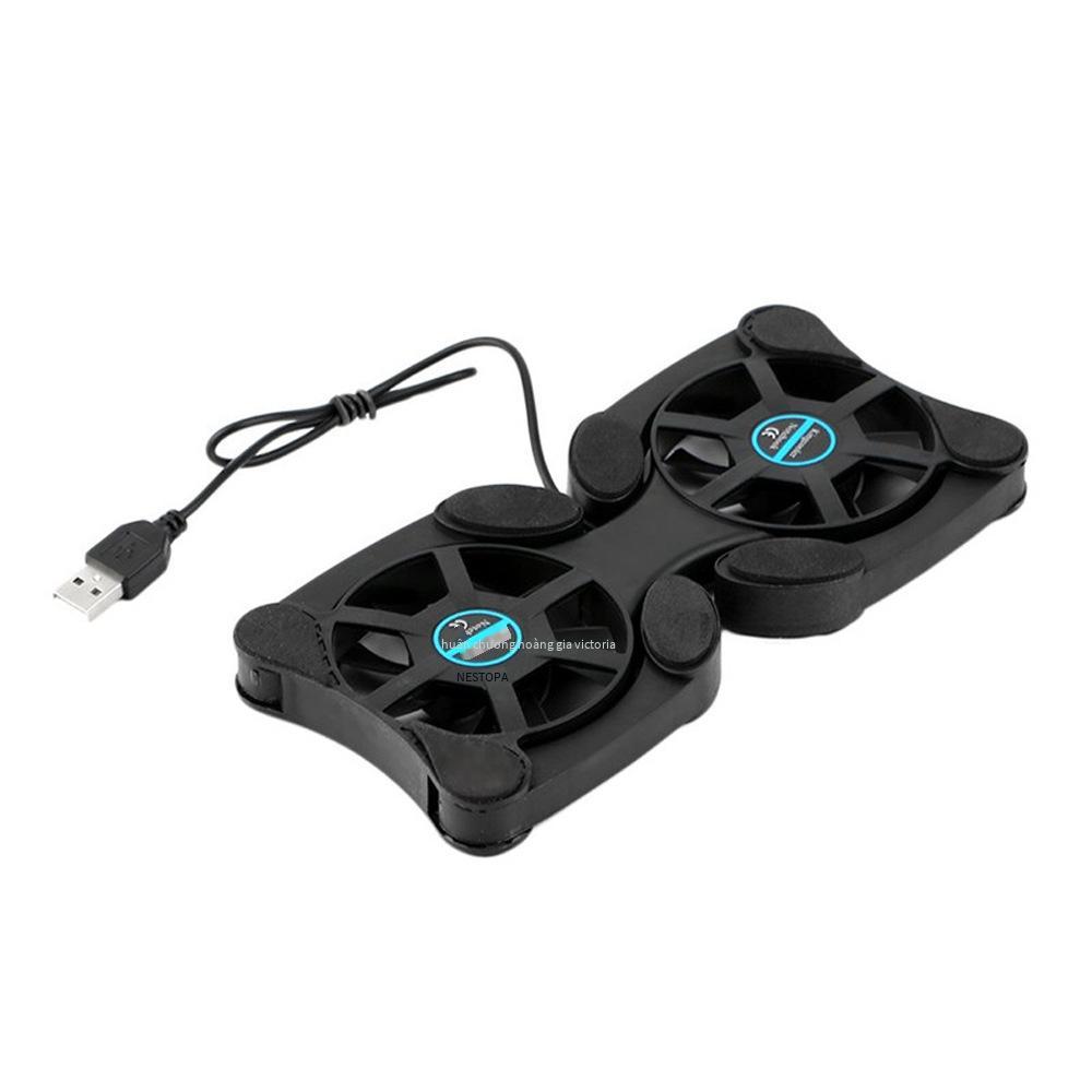 Vận Chuyển Nhanh Đế Tản Nhiệt Máy Tính Xách Tay Octopus Cooler Gấp Di Động Đế Làm Mát Máy Tính Xách Tay Đế Làm Mát