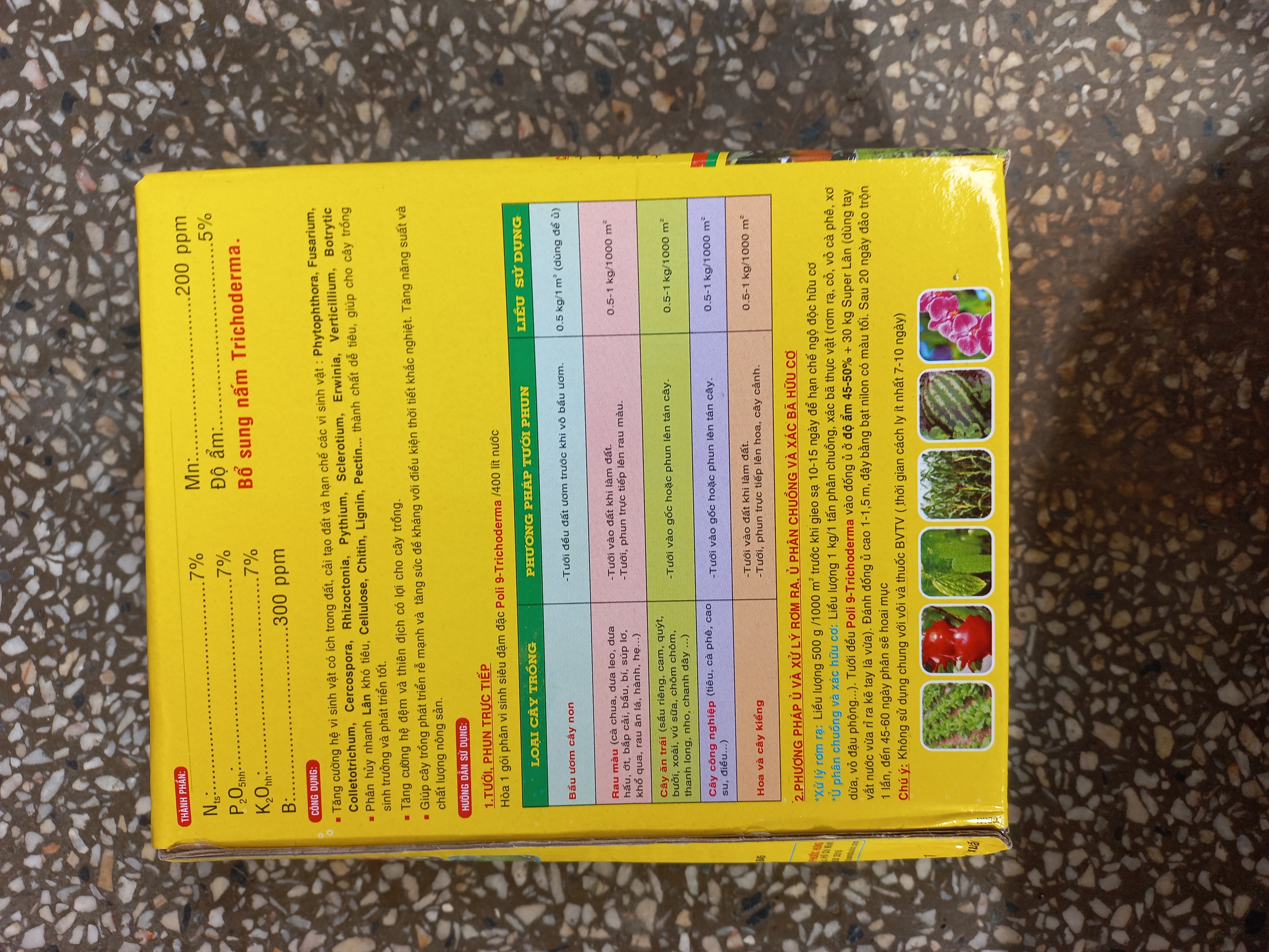 Chất ủ phân Tricoderma Phước Hưng 500g