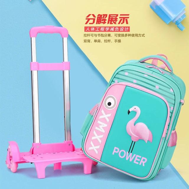 Balo kéo mẫu bé gái 22 kèm quà tặng như hình