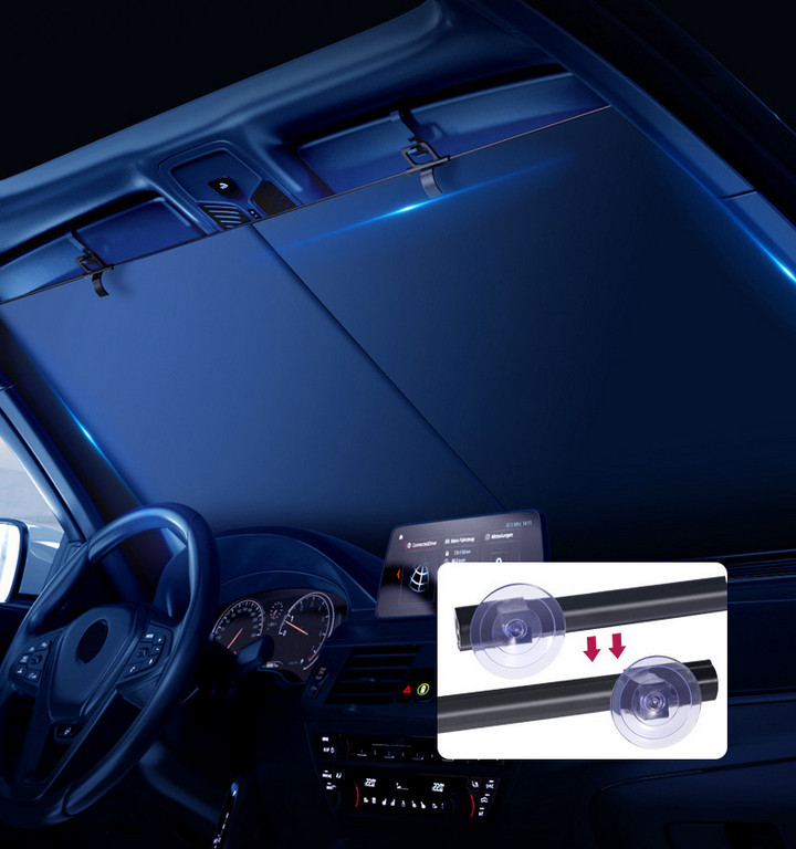 Tấm Che Kính Lái Cách Nhiệt, Chống Nắng Ô Tô AUTO SUNSHADE - Home and Garden