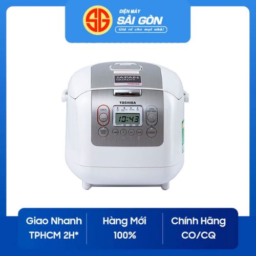 Nồi cơm điện tử Toshiba 1.8 lít RC-18NTFV(W)-Hàng chính hãng