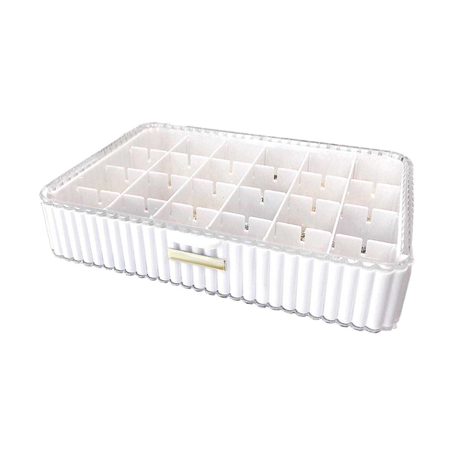 Drawer Storage Box Cosmetic Organizer Desk for Table