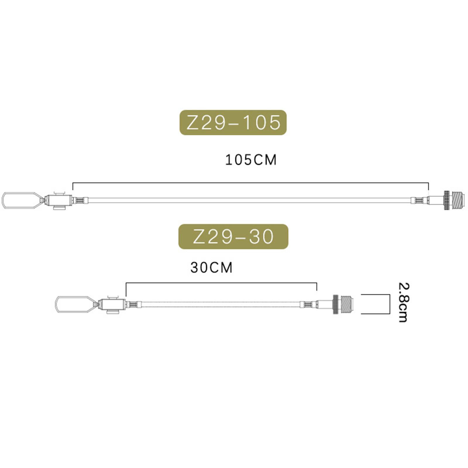 Gas Adapter Hose Connector Regulator for Outdoor Camping Fishing Grill